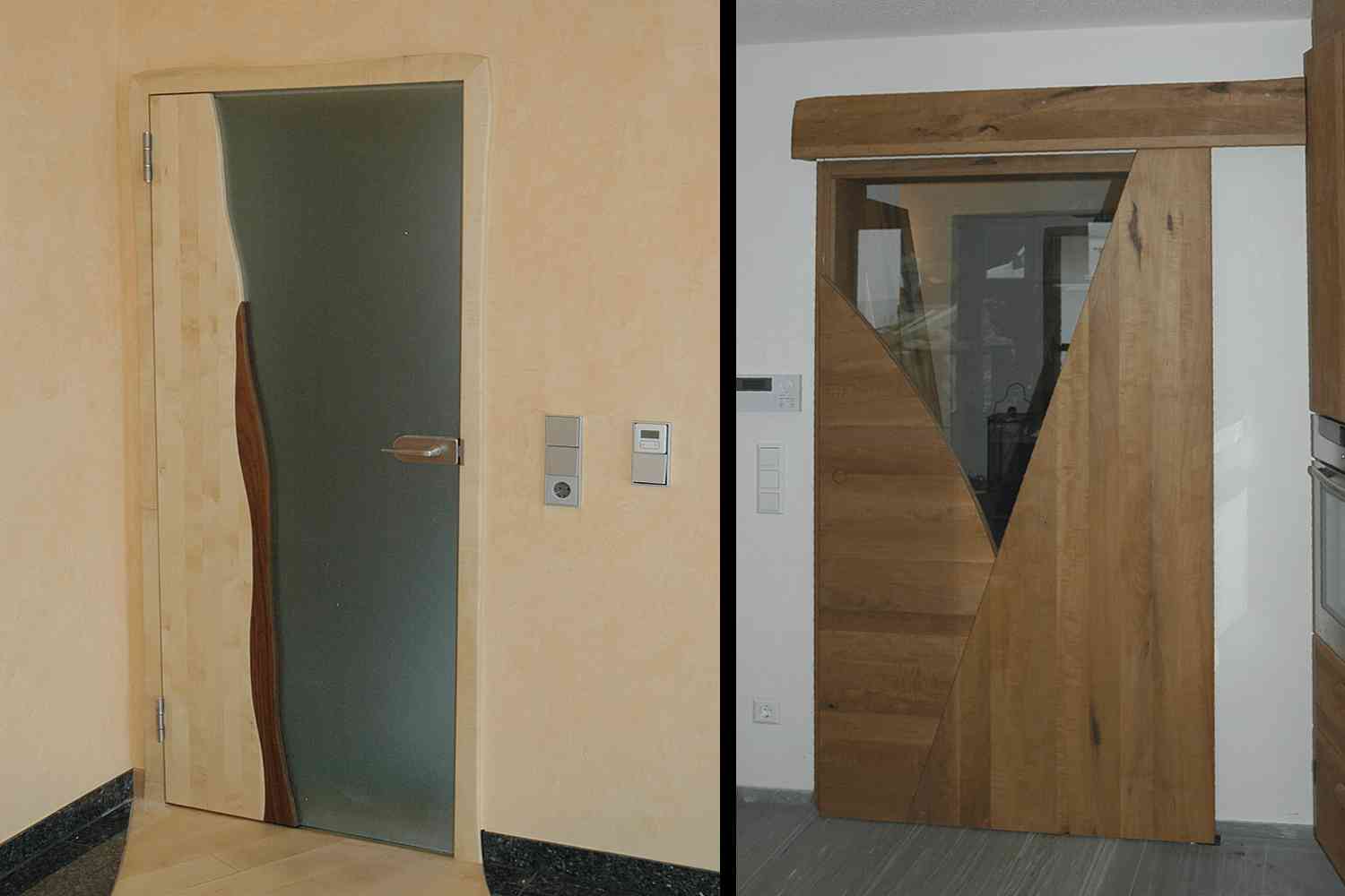 Individuelle Zimmertüren aus Holz